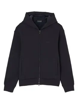Emporio Armani: Чёрная толстовка 