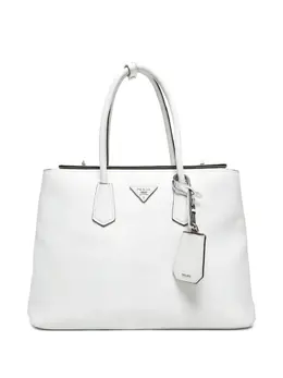 Prada Pre-Owned: Белая сумка 