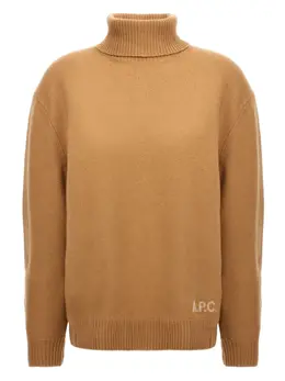 A.P.C.: Коричневый свитер 
