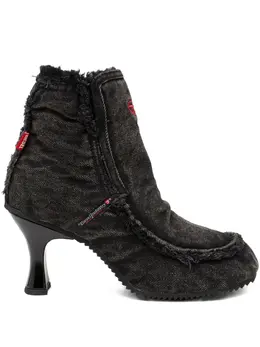 Diesel: Чёрные ботинки 