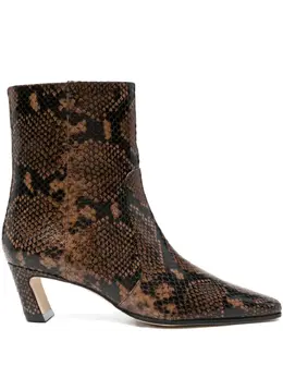 Stuart Weitzman: Коричневые ботинки 