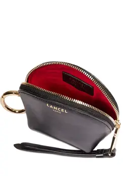 Lancel: Чёрный кошелёк 