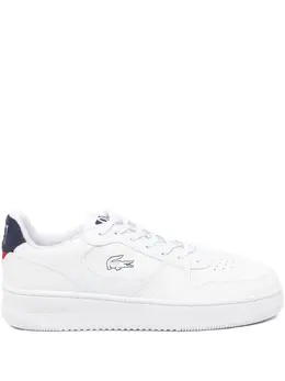 Lacoste: Белые кроссовки 