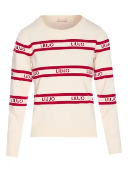 LIU JO: Свитер в полоску 