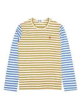 Comme Des Garçons Play: Футболка в полоску 