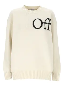 Off-White: Свитер из шерсти 