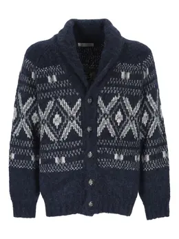 Brunello Cucinelli: Кардиган с воротником 