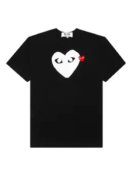 Comme Des Garçons Play: Хлопковая футболка 