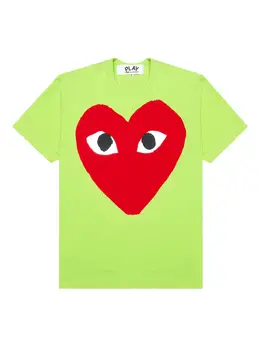 Comme Des Garçons Play: Хлопковая футболка 