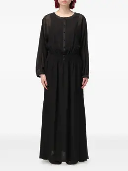 Emporio Armani: Платье на пуговицах 