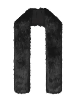 Unreal Fur: Чёрный шарф 