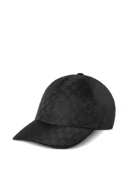 Gucci: Чёрная кепка  GG