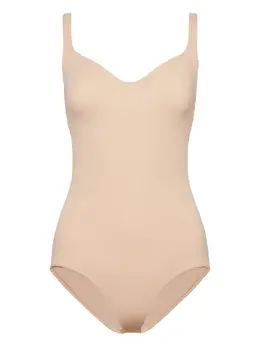 Wolford: Бежевый боди 