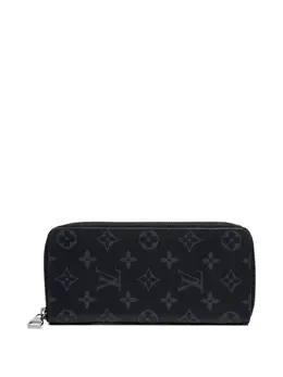 Louis Vuitton Pre-Owned: Чёрный кошелёк 
