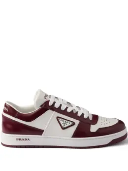 Prada: Бордовые кроссовки 