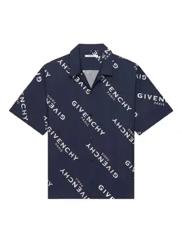Givenchy: Рубашка с принтом 