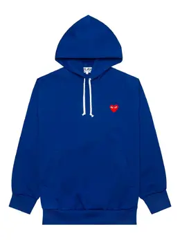 Comme Des Garçons Play: Голубая толстовка  Heart