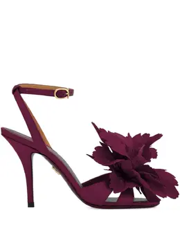 Ferragamo: Тёмные босоножки 