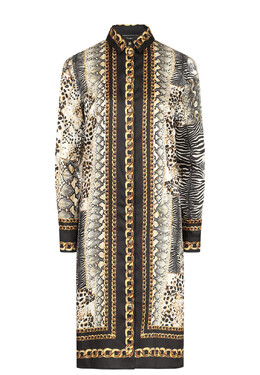 Just Cavalli: Бежевое платье 