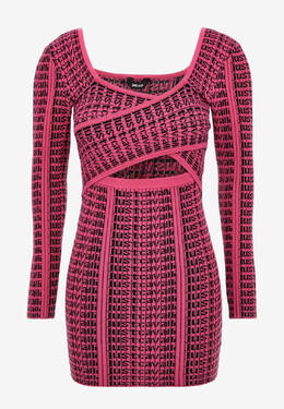 Just Cavalli: Розовое платье 