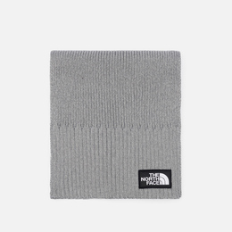 The North Face: Серый шарф  Logo Box