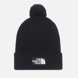 The North Face: Чёрная шапка  Logo Box