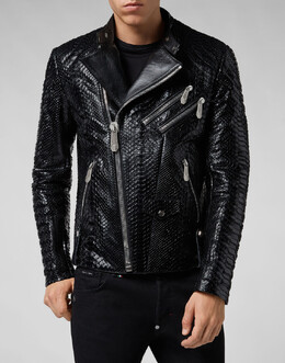 Philipp Plein: Кожаная куртка 