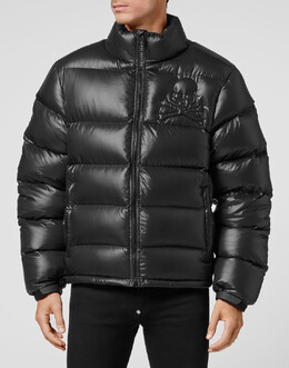 Philipp Plein: Чёрный пуховик 