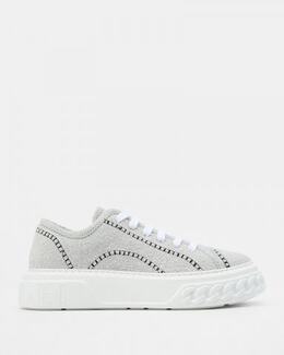 Casadei: Светлые кроссовки 