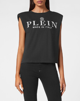 Philipp Plein: Чёрный топ 