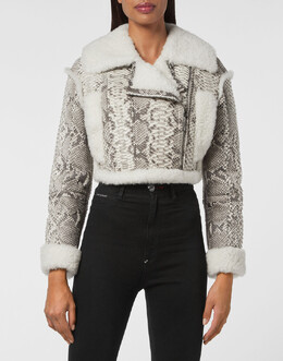 Philipp Plein: Кожаная куртка 