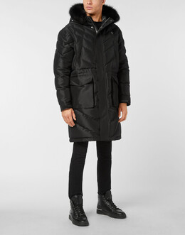 Philipp Plein: Чёрный пуховик 