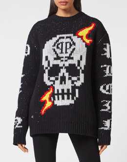 Philipp Plein: Трикотажный свитер 