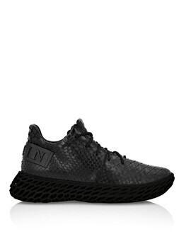 Philipp Plein: Чёрные кроссовки 