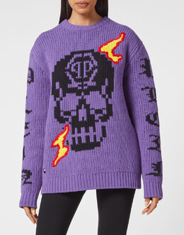 Philipp Plein: Трикотажный свитер 