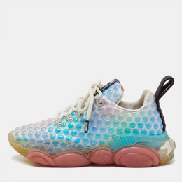 Moschino: Многоцветные кроссовки  Double Bubble