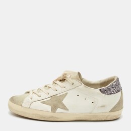 Golden Goose: Двухцветные кроссовки  Super Star