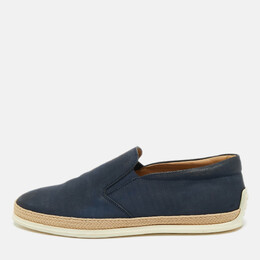 Tod's: Синие мокасины 