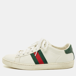 Gucci: Білі кросівки  Ace