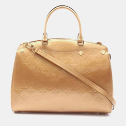 Louis Vuitton: Бежевая сумка 