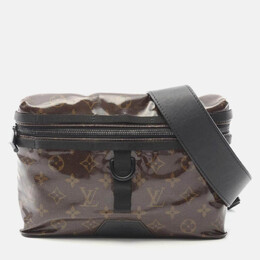 Louis Vuitton: Коричневая сумка 
