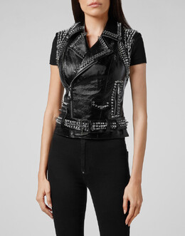 Philipp Plein: Чёрный жилет 