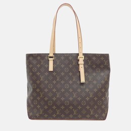 Louis Vuitton: Коричневая сумка 
