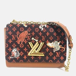 Louis Vuitton: Коричневая сумка  Twist