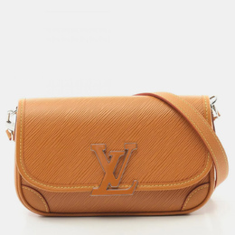 Louis Vuitton: Коричневая сумка  Épi