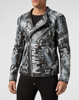 Philipp Plein: Кожаная куртка 