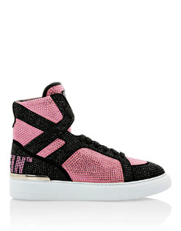 Philipp Plein: Розовые кроссовки 