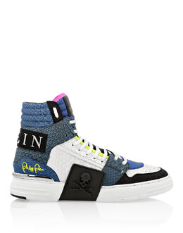 Philipp Plein: Белые кроссовки 