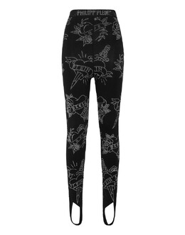 Philipp Plein: Чёрные легинсы 