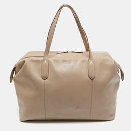 Lancel: Бежевая сумка 